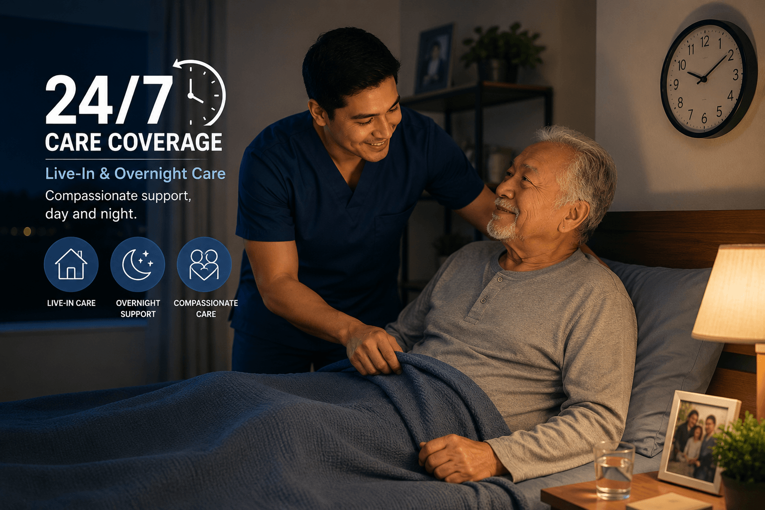 Live-In & Overnight Care Services