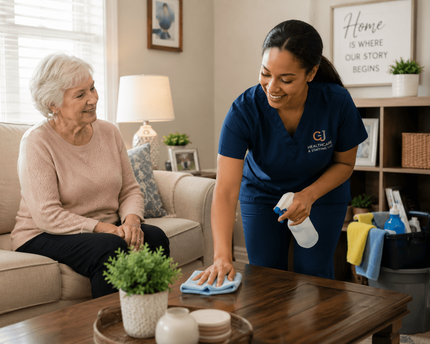 Light Housekeeping and Laundry